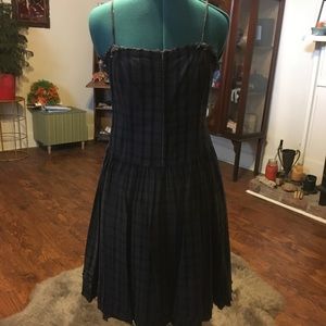 Plaid Corset Dress from Anthropologie